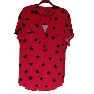 Torrid Harper short sleeve twill tunic. 3x